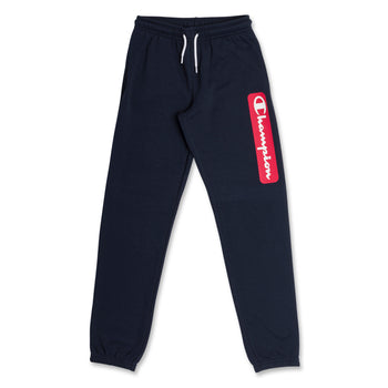 Pantaloni sportivi blu da bambino con dettagli in bianco e rosso Champion, Brand, SKU a763000024, Immagine 0